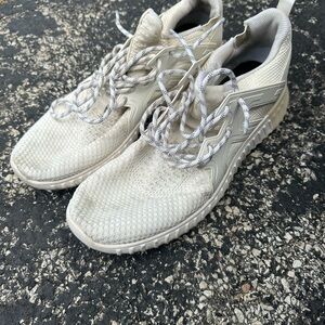 Men's Cream Athletic Shoes